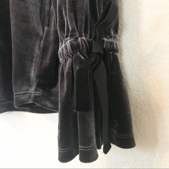 Pleione long sleeve black top sz Small - Picture 2 of 6